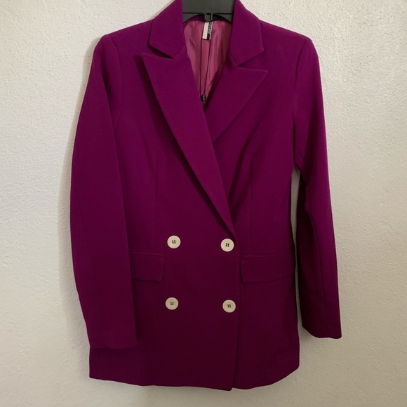 Topshop Purple Suit - Picture 5 of 8
